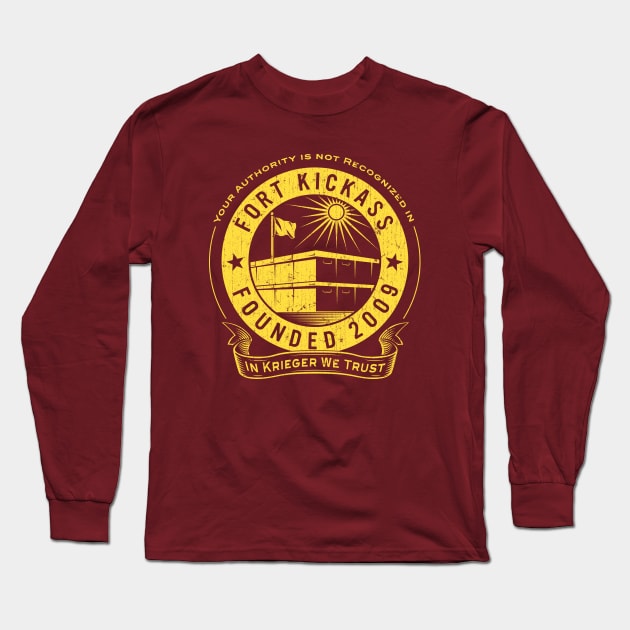 Fort Kickass Long Sleeve T-Shirt by ianleino